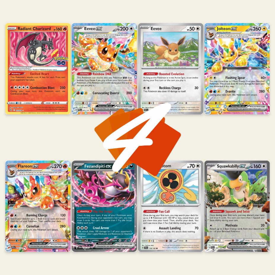 Flareon ex is the best new Prismatic Evolutions deck!